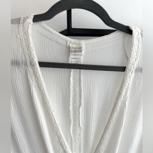 L*SPACE White Romper - Picture 6 of 7